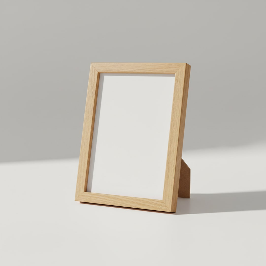 Oak Picture Frame, A4